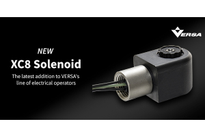 NEW VERSA XC8 Solenoid - The latest addition to VERSA's line of electrical operators