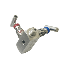 Block And Bleed Valve, (1/4" NPT), SST