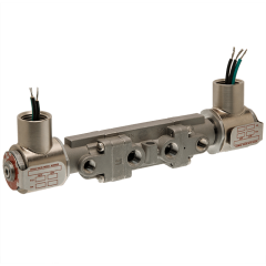 Valve, 3-Way, SST, 120V60Hz