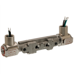 Valve, 3-Way, SST, 120V60Hz