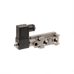 Valve, 3-Way, SST, 24VDC