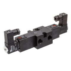 Valve, 3-Way, Alum, 24VDC