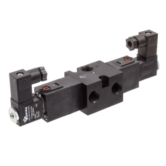 Valve, 3-Way, Alum, 24VDC