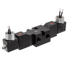 Valve, 3-Way, Alum, 120V60Hz
