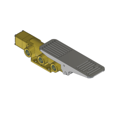 Valve, 4-Way, Brass