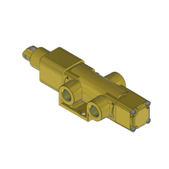 Valve, 3-Way, Brass