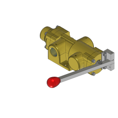 Valve, 2-Way, Brass