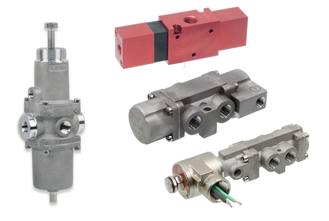 Arial view of storage tanks